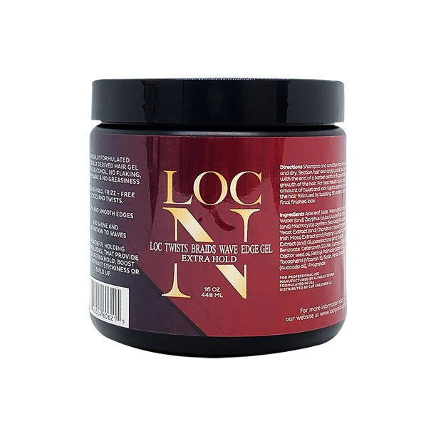 LOC N - Loc's Twists Braids Wave Edge Gel - Extra Hold